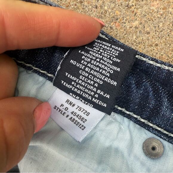 Buckle BKE Alec 27x32 Straight Stretch Blue Jeans ABS5123 - Picture 6 of 9